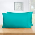thumbnail image 1 of Empyrean Bedding Set of 2 Pillow Cases, King Pillowcase Premium Microfiber, King Size 20"X40" Teal, 1 of 9