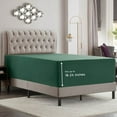 thumbnail image 1 of Empyrean Microfiber Fitted Sheet, Extra Deep 18"-21" Pocket, Twin, Hunter Green, 1 of 8
