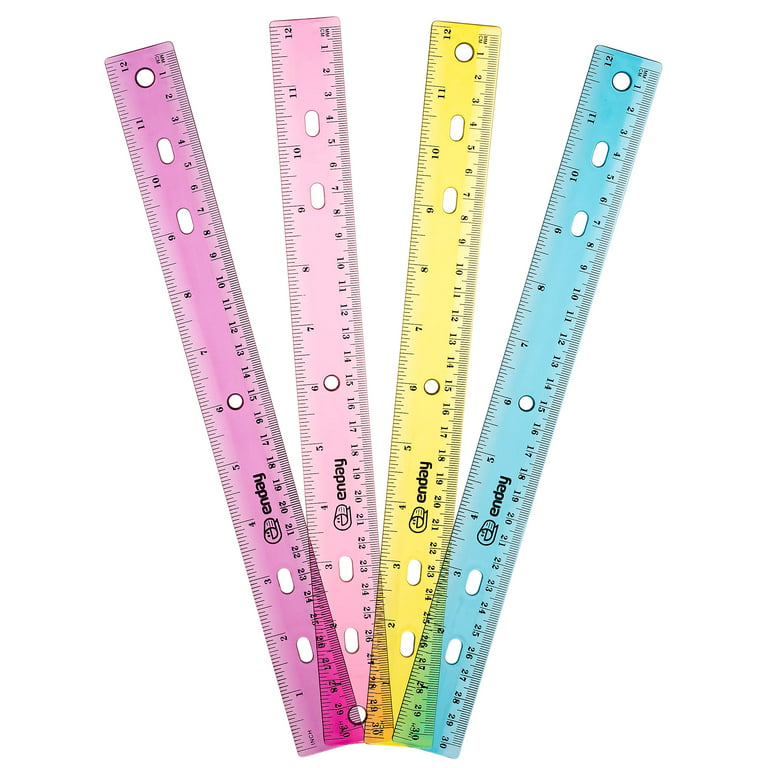 Free Shipping Multicolour Student Flexible Ruler Tape Measure 15cm