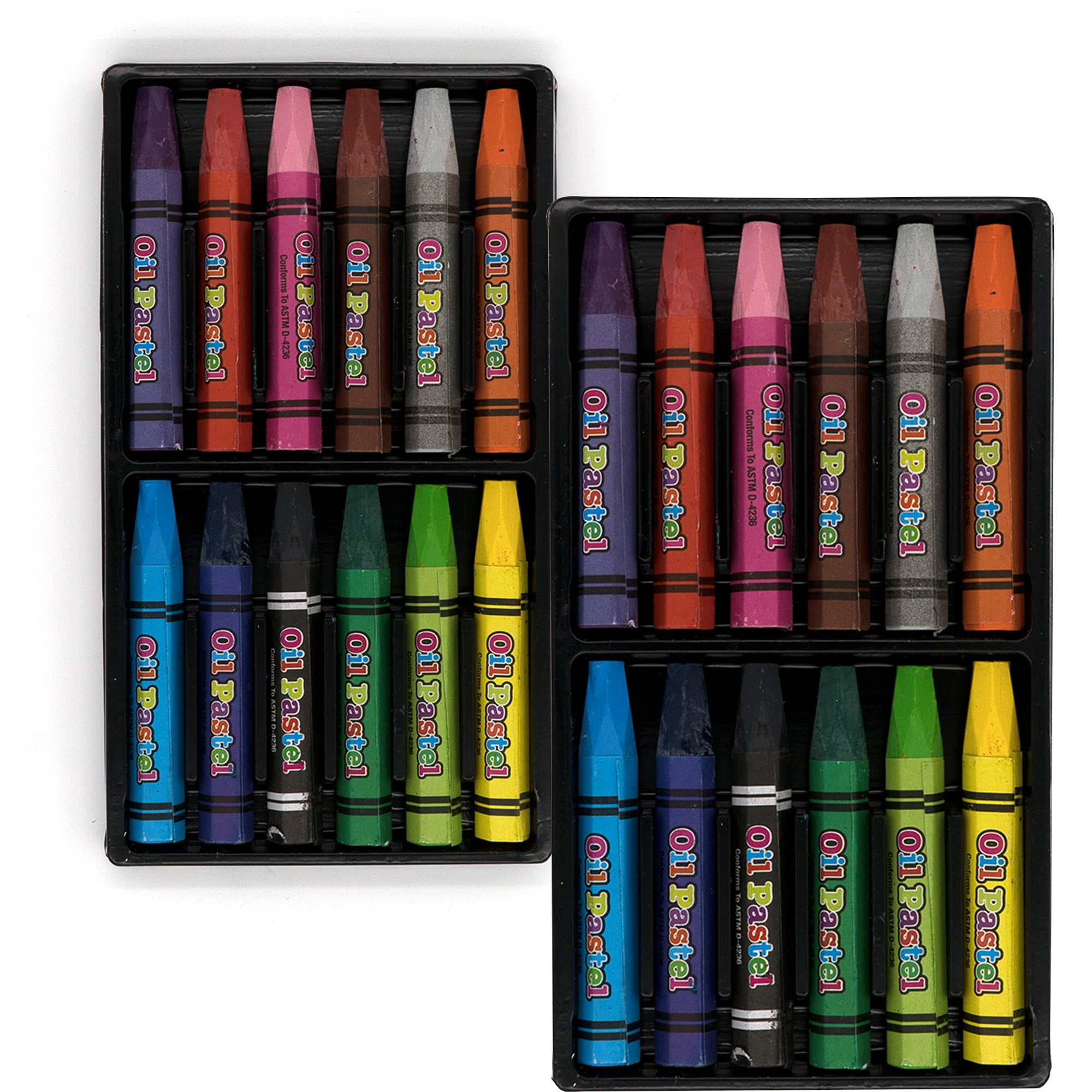 Deli Oil Pastels For artists 24 Color, Watercolor Crayons,Art Supplies for  Kids, adults for Students 