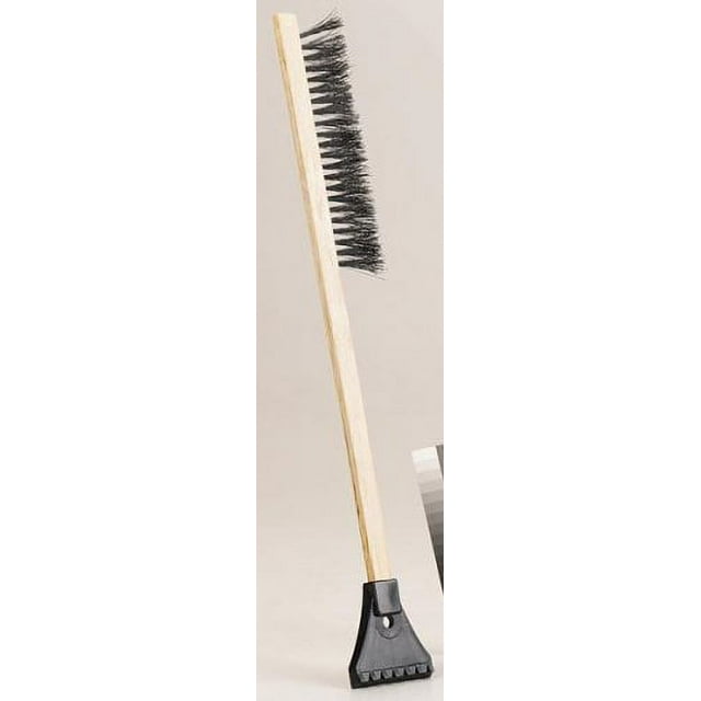 Emsco 2424FB 24 in. Wooden Snow Brush & Ice Scraper