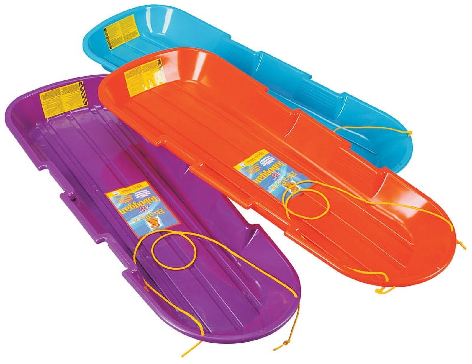 Emsco 8109506 48 in. Plastic SnoTwin Toboggan Case of 12