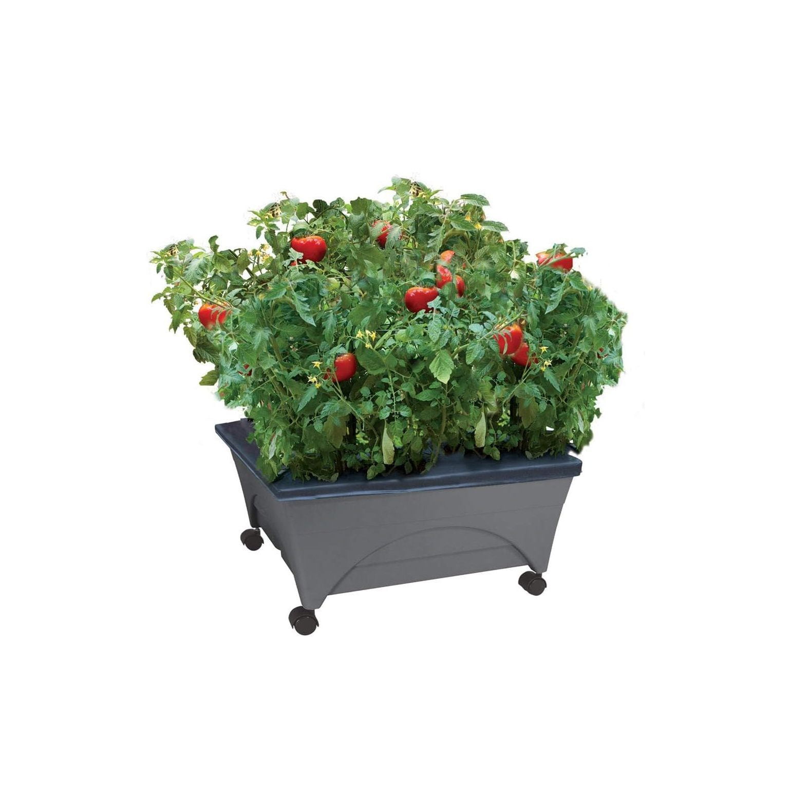 Emsco Emsco City Picker RaisedBed Grow Box Plastic Slate