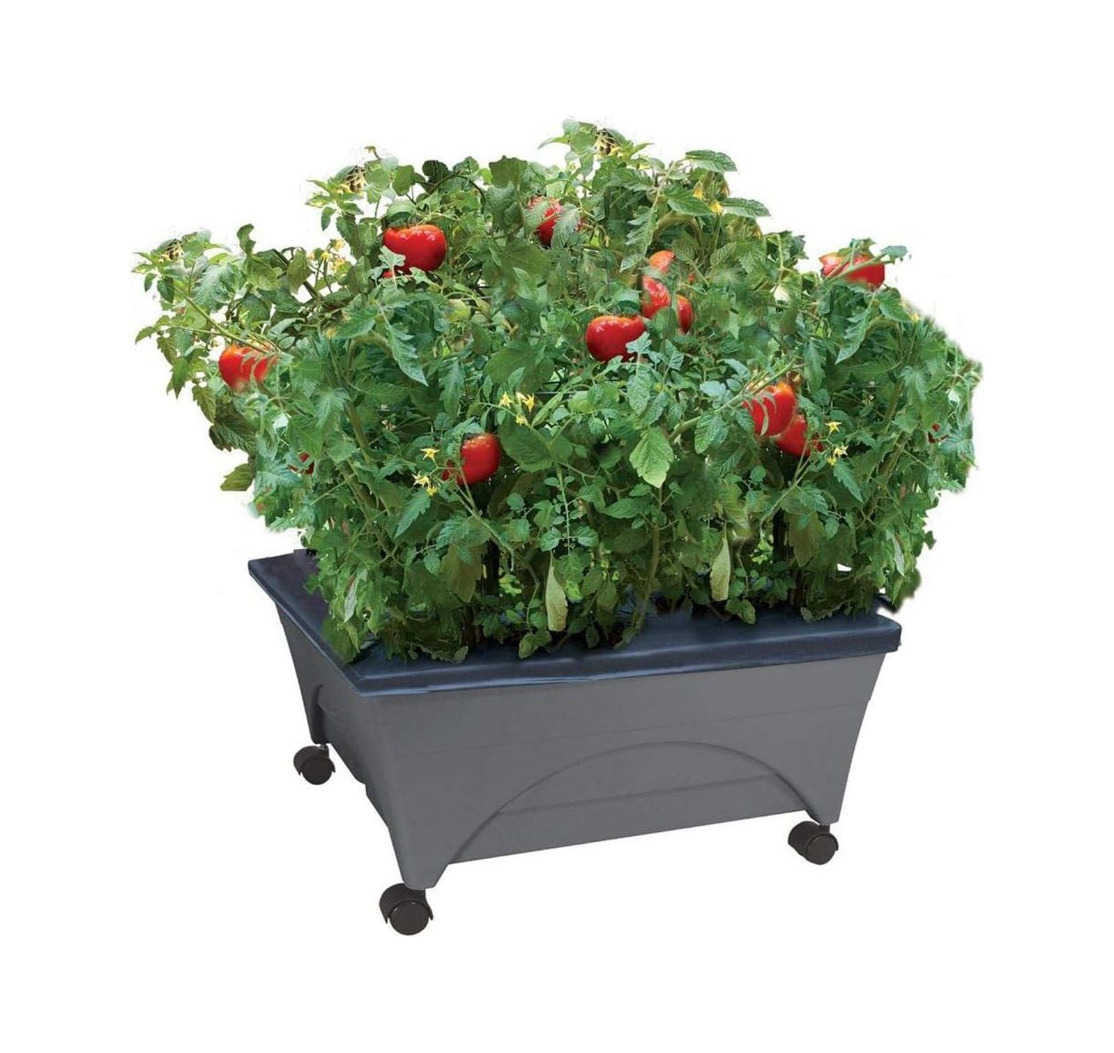 Emsco Emsco City Picker RaisedBed Grow Box Plastic Slate