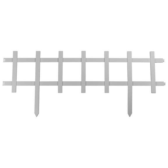 Emsco Group 2120HD 50' Cape Cod Style Decorative Fencing, White