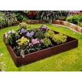 thumbnail image 1 of Emsco Group 2455 Raised 4' x 4' -Brown Garden Bed Boards, 1 of 14