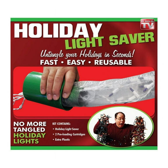 Emson Holiday Light Saver- a Complete System to Keep Your Holiday Lights Protected and Tangle Free