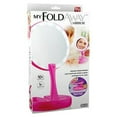 thumbnail image 1 of Emson My Foldaway Mirror The Lighted, Double Sided Vanity Mirror 10x Magnification - as Seen On Tv! Pink, 1 of 2