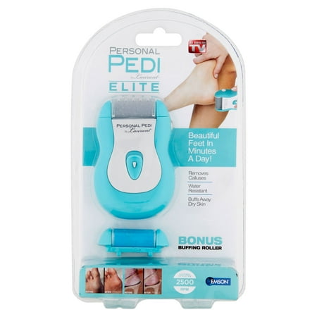 Emson Personal Pedi by Laurant Elite Foot Buffer Turquoise
