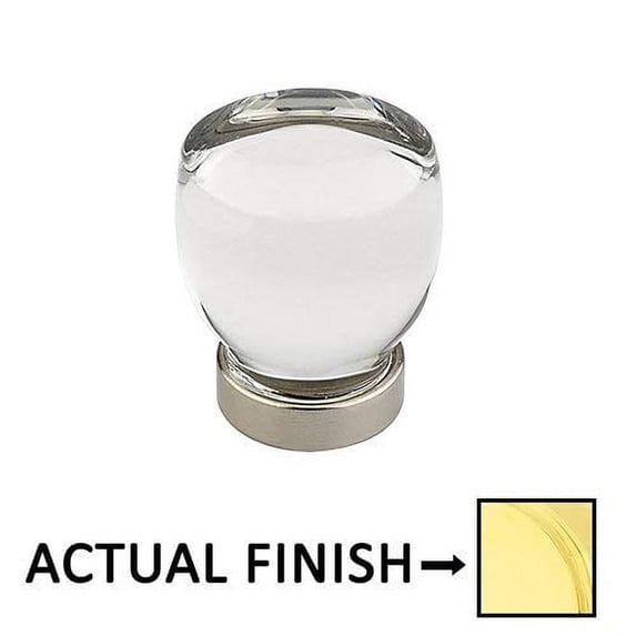 Emt 86562 Us3 Juneau 1.125 In Crystal Cab Knob