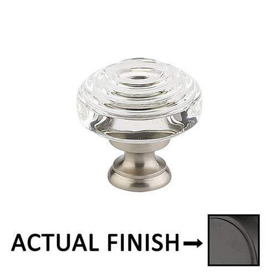 Emt 86563 Us19 Deco 1.25 In Crystal Cab Knob