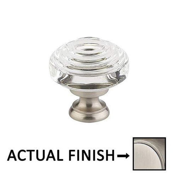 Emt 86564 Us15a Deco 1.625 In Crystal Cab Knob