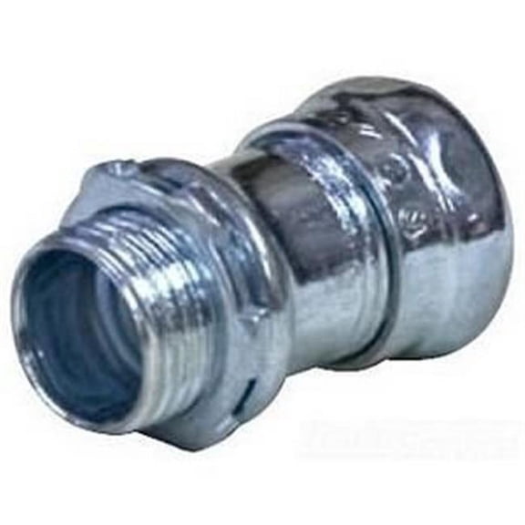Emt Connector Compression 0.75 in. Steel