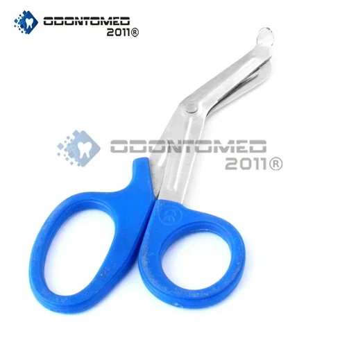 Emt Utility Scissors Shears 5.5" Blue Colored