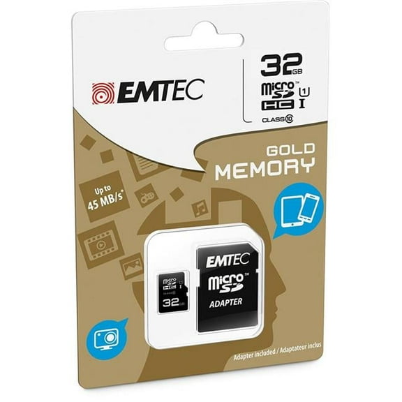 Emtec  16GB Class10 & Mircossdhc with Adapter