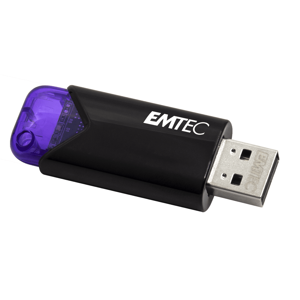 Emtec ECMMD128GT503V2B iCobra iPhone Flash Drive 128GB 3 in 1 Black 