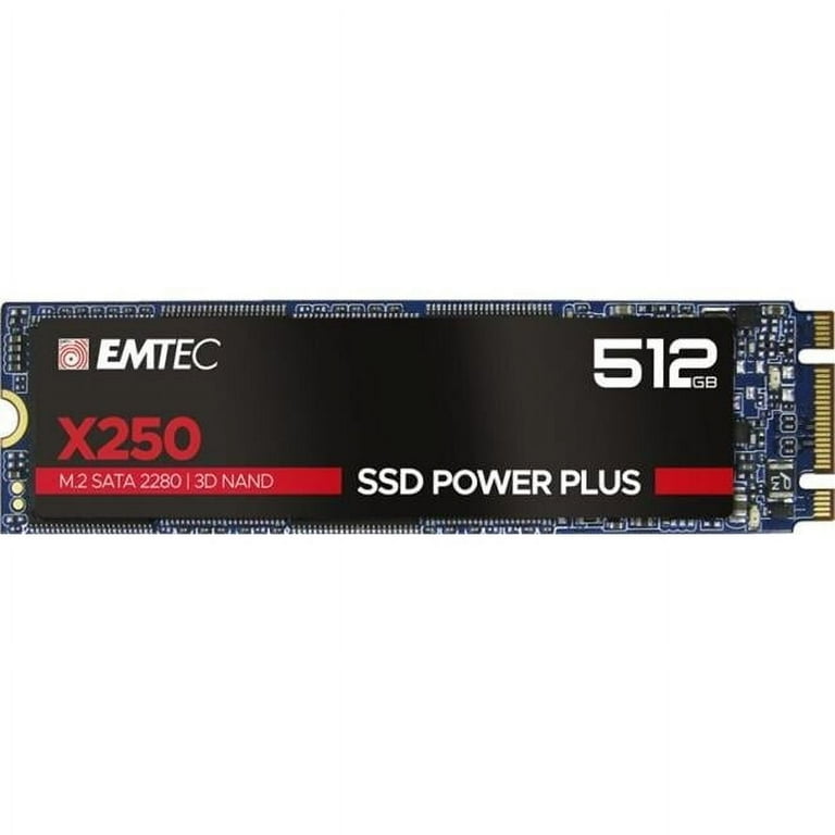X250 Power Plus Internal Solid State Drive, 512 GB, SATA III X250 Power Plus Internal Solid State Drive, 512 GB, SATA III