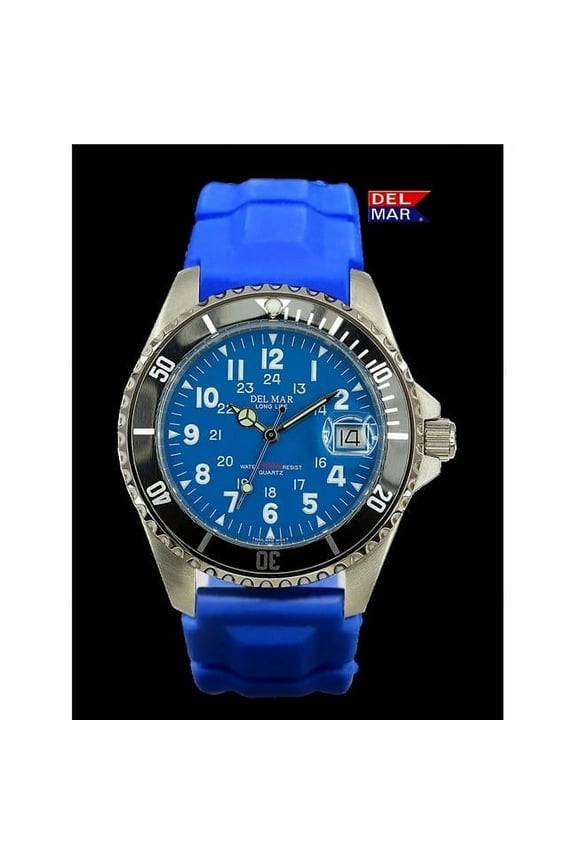 50269 Men's Sportstrap Blue Face, 200M Watch 9