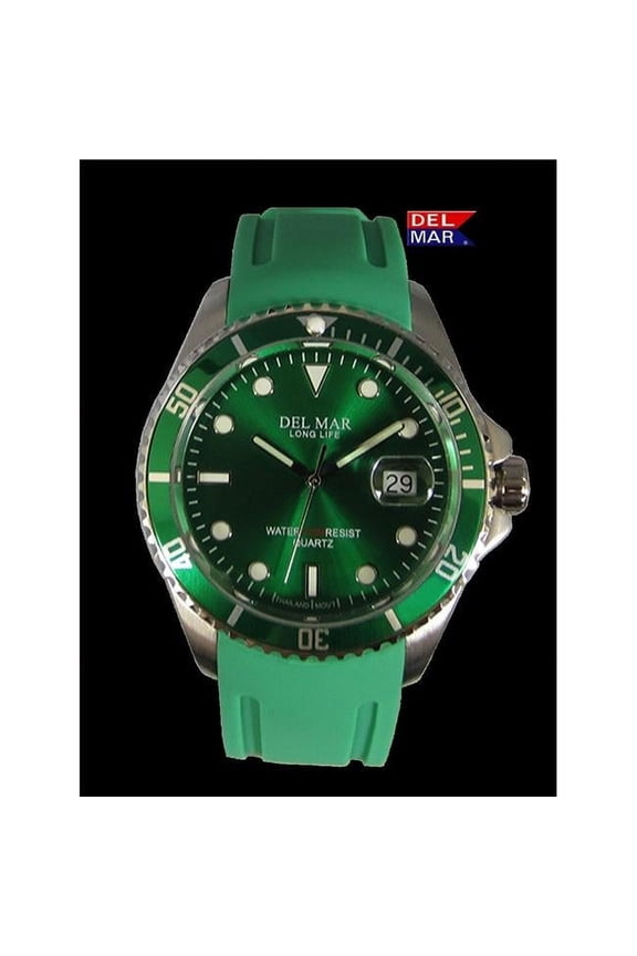50382 Men's Sportstrap Green Face Watch 2