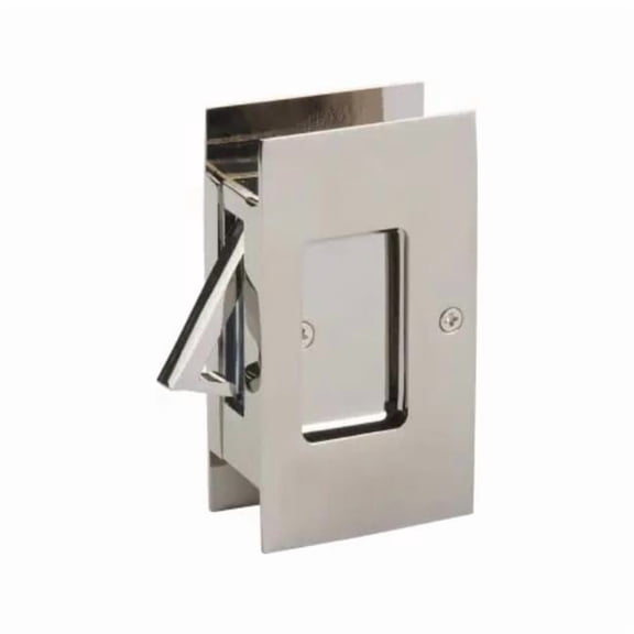 Emtek 2107US10B 1.37 to 1.75 in. Modern Rectangular Passage Pocket Door Lock - Oil Rubbed Bronze