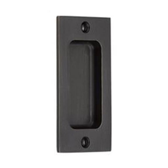 Emtek 220404 Fb Sandcast Bronze Modern Rec in Black