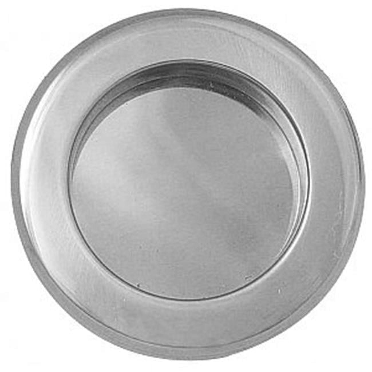 Emtek 2211US7 Round Flush Pull, French Antique Brass