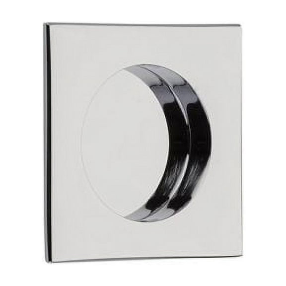 Emtek 2213 Us26 Square Flush Pull in Chrome