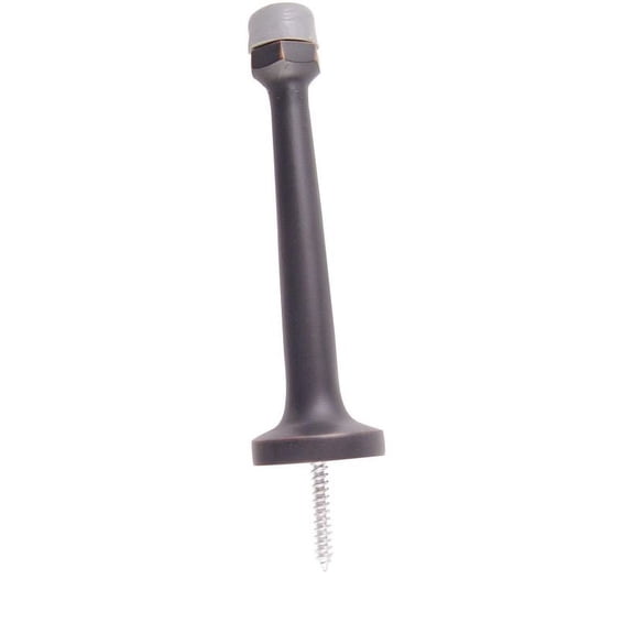 Emtek 2232 3" Long Baseboard Door Stop - Bronze