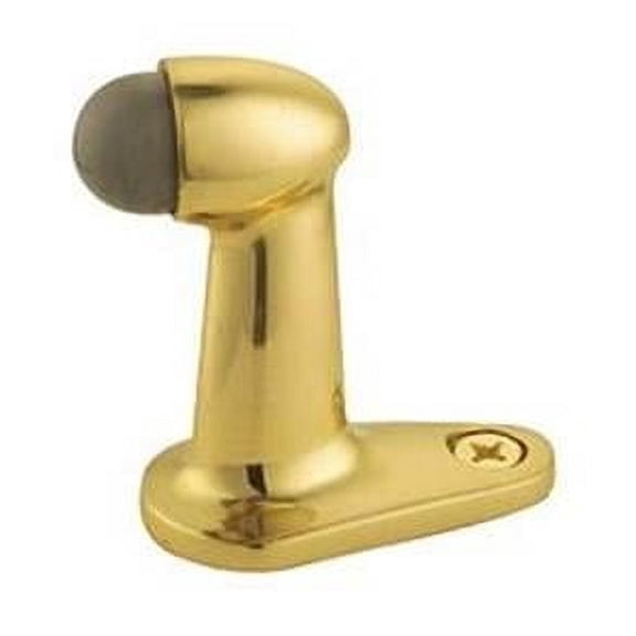 Emtek 2253US4 Goose Style Neck Door Stop, Satin Brass