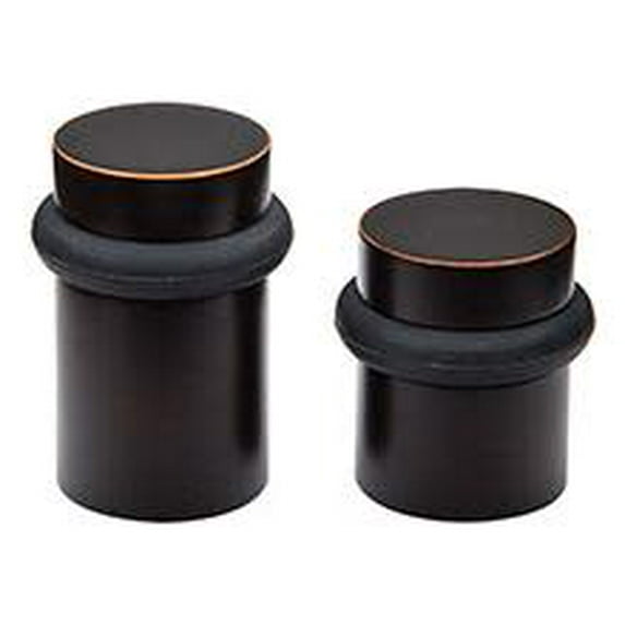 Emtek 2258US10B 2 in. Cylinder Floor Bumper, Oil Rubbed Bronze