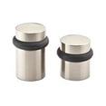 thumbnail image 1 of Emtek 2258US19 2 in. Cylinder Floor Bumper, Flat Black, 1 of 2