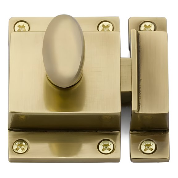 Emtek 2270US7 2-1/4" x 2" Cabinet Latch French Antique Brass Finish