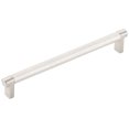 thumbnail image 1 of Emtek 84056.RECUS15.KNUS15 Knurled 8" Center To Center Bar Cabinet Pull - Satin Nickel /, 1 of 1