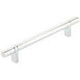 thumbnail image 1 of Emtek 84155.RCBUS26.SMUS26 Smooth 6" Center To Center Bar Cabinet Pull - Polished Chrome /, 1 of 1