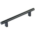 thumbnail image 1 of Emtek 84155.RCBUS19.SMUS19 Smooth 6" Center To Center Bar Cabinet Pull - Flat Black / Flat, 1 of 1