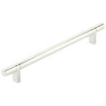 thumbnail image 1 of Emtek 84156.RCBUS14.SMUS14 Smooth 8" Center To Center Bar Cabinet Pull - Polished Nickel /, 1 of 1