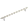 thumbnail image 1 of Emtek 84157.RCBUS15.KNUS15 Knurled 10" Center To Center Bar Cabinet Pull - Satin Nickel /, 1 of 1