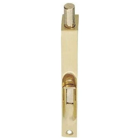 Emtek 8501 6" Solid Brass Flush Bolt - Nickel