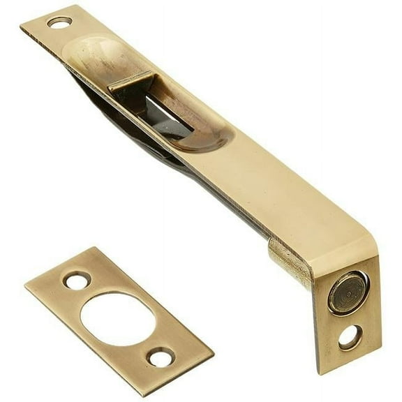 Emtek 8501US10B 6 in. Square Corner Flush Bolt, Oil Rubbed Bronze