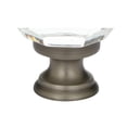 thumbnail image 1 of Emtek 86003 Diamond Glass 1" Mushroom Cabinet Knob - Grey, 1 of 1