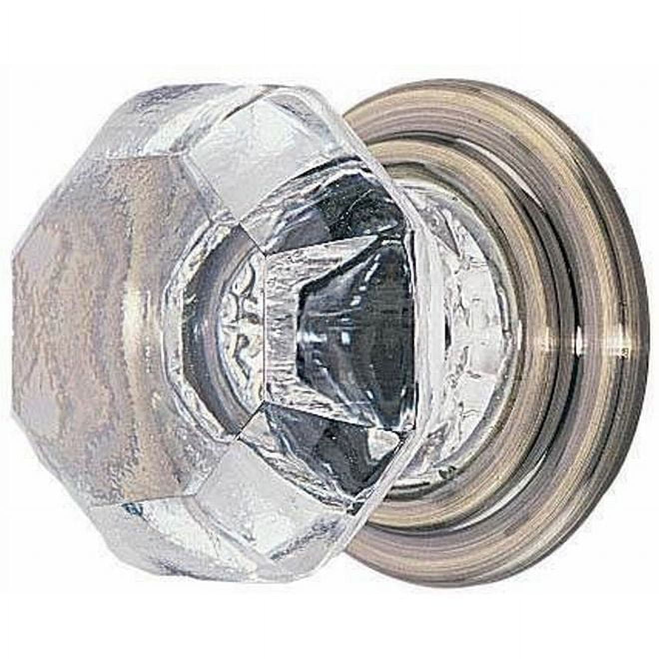 Emtek 86010 Us7 Old Town Clear 1 in Cabinet Knob in Brass