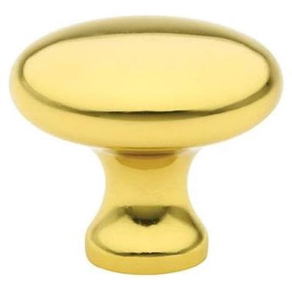 Emtek 86014US3NL 1.25 in. Providence Cabinet Knob, Unlacquered Brass