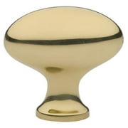 Emtek 86015 American Classic 1" Oval Cabinet Knob - Brass
