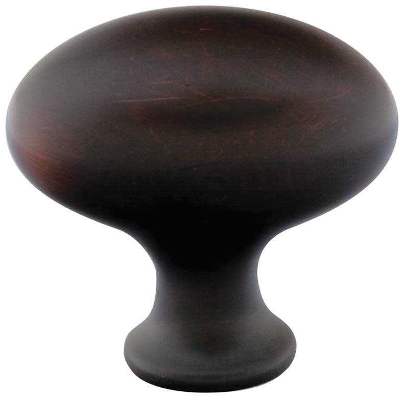 Emtek 86016US10B Egg 1-1/4" Oval Cabinet Knob From The Traditional Collection - Bronze