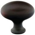 thumbnail image 1 of Emtek 86016 Egg 1-1/4" Oval Cabinet Knob From The Traditional Collection - Bronze, 1 of 1