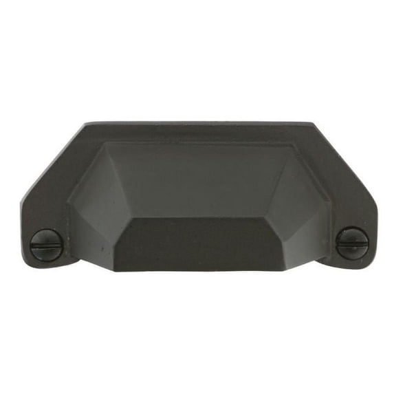 Emtek 86050 Fb Bronze Bin Pull 4 in Ctc in Black