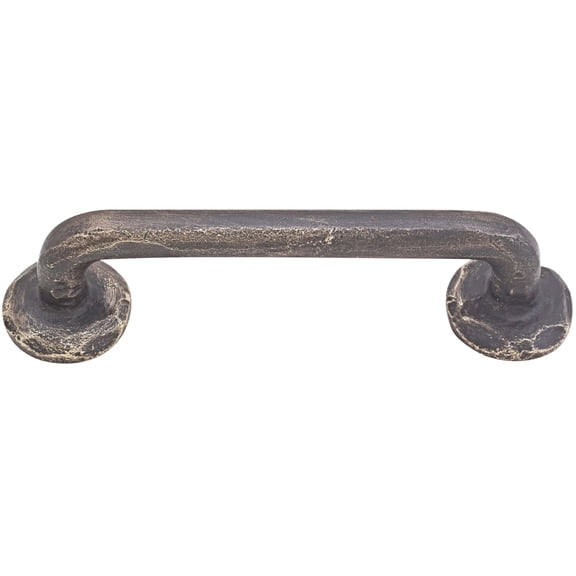 Emtek 86055 Sandcast Rod 3-1/2" Center To Center Handle Cabinet Pull From The Sandcast