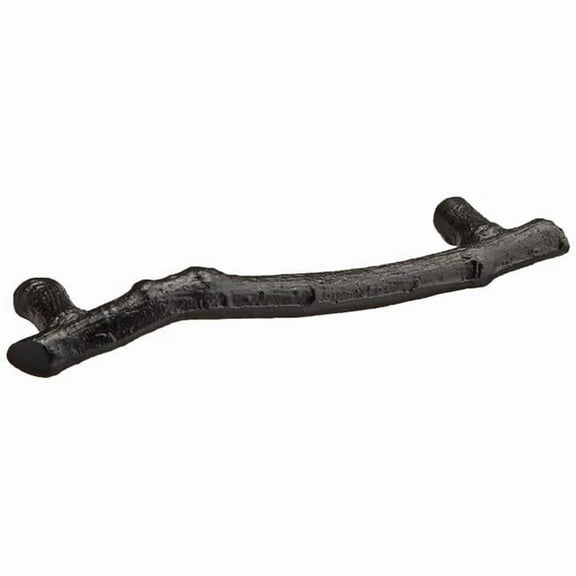 Emtek 86063 Fb Twig Pull 4 in Ctc in Black