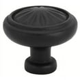 thumbnail image 1 of Emtek 86092 Fb Tuscany Round 1.25 in Cabinet Knob in Black, 1 of 3