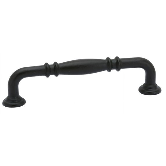 Emtek 86100FB EMT Tuscany Ribbed Pull